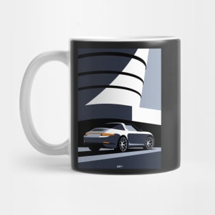 New York 911 Targa (Grey) Mug